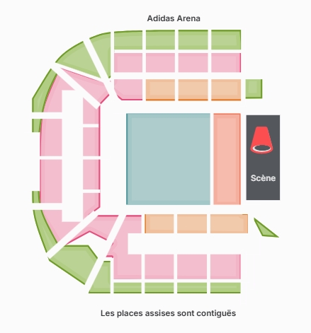 Plan de la salle